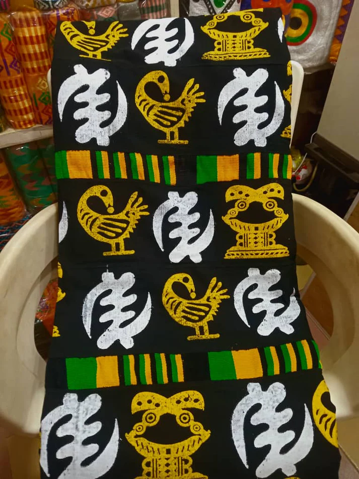 Gold Thread Kente
